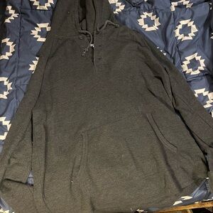 Dark Gray Pullover Hoodie